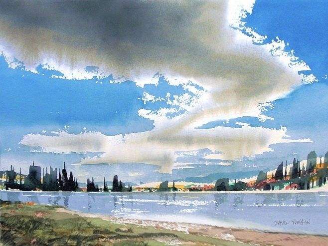 这个水彩画技法太棒了!广州美术高考培训画室秘技,广州美术高考培训,水彩技法教程